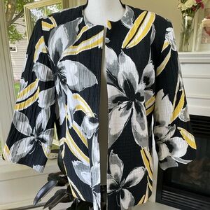 Alfred Dunner Floral Jacket